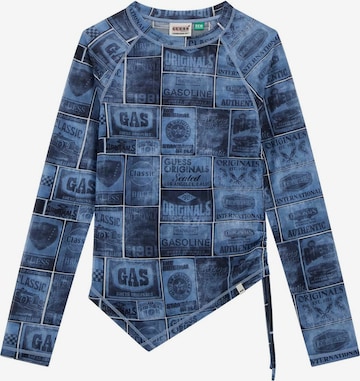 GUESS Shirt in Blau: Vorderseite