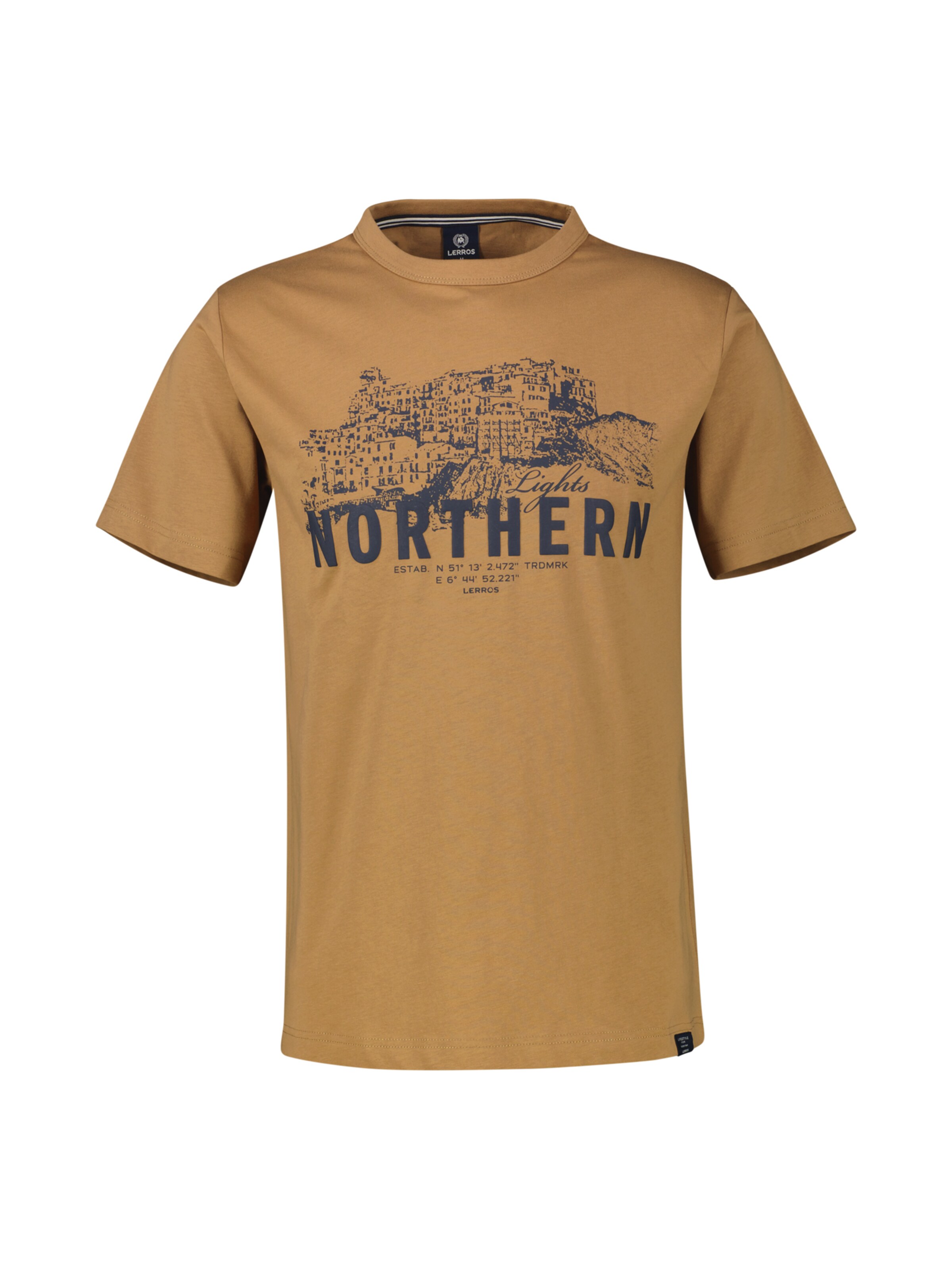 LERROS Shirt in Brown: front