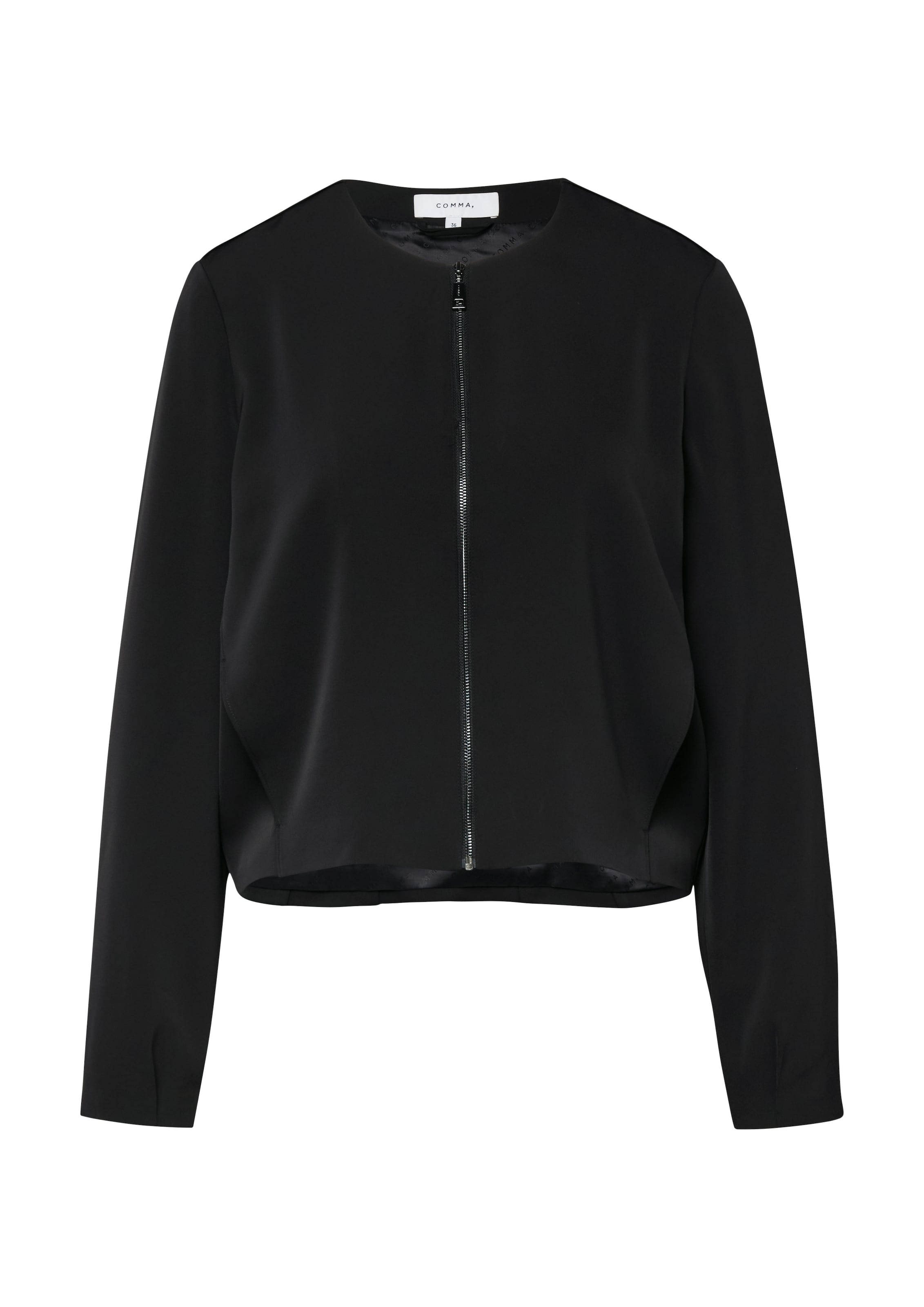 COMMA Jacke in Schwarz: Vorderseite
