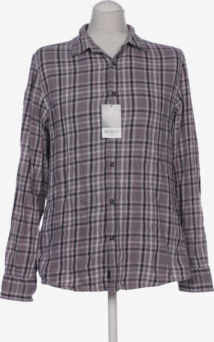 ADIDAS NEO Button Up Shirt in M in Grey: front