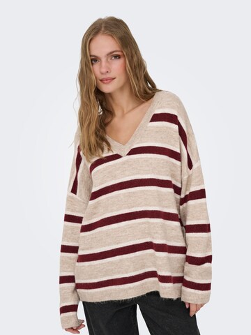 ONLY Sweater 'TALIO' in Beige