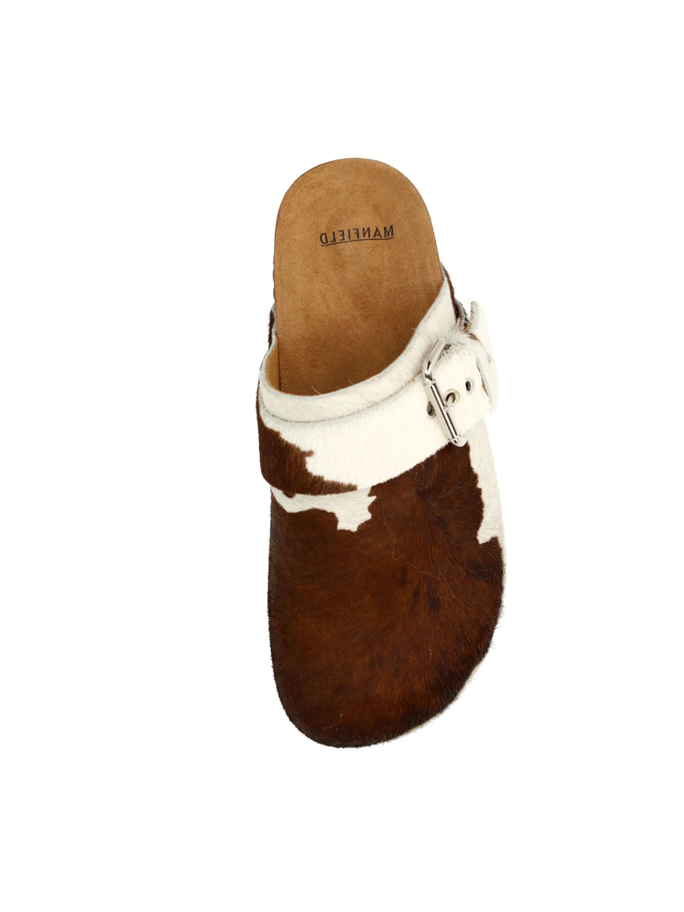 MANFIELD Clogs in Brown