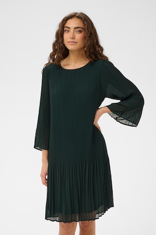 CULTURE Jurk 'Adina' in Groen: voorkant