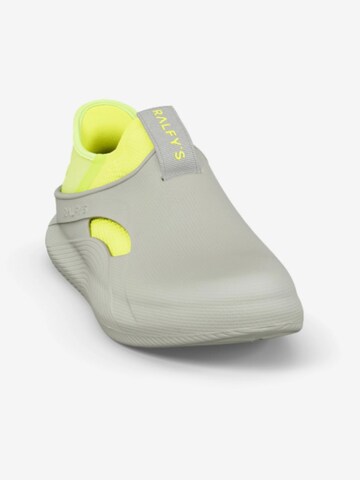 RALFY'S Classic Flats 'N1 Combo' in Yellow: front