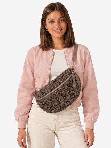 Sacs banane ' CURLY M ' Seasons of April en marron : devant