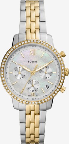 FOSSIL Analog Watch in Silver: front