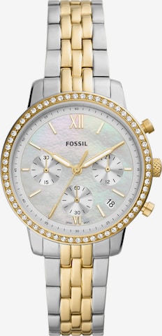 FOSSIL - Reloj analógico en plata: frente