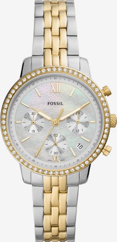 FOSSIL Analog Watch in Silver: front