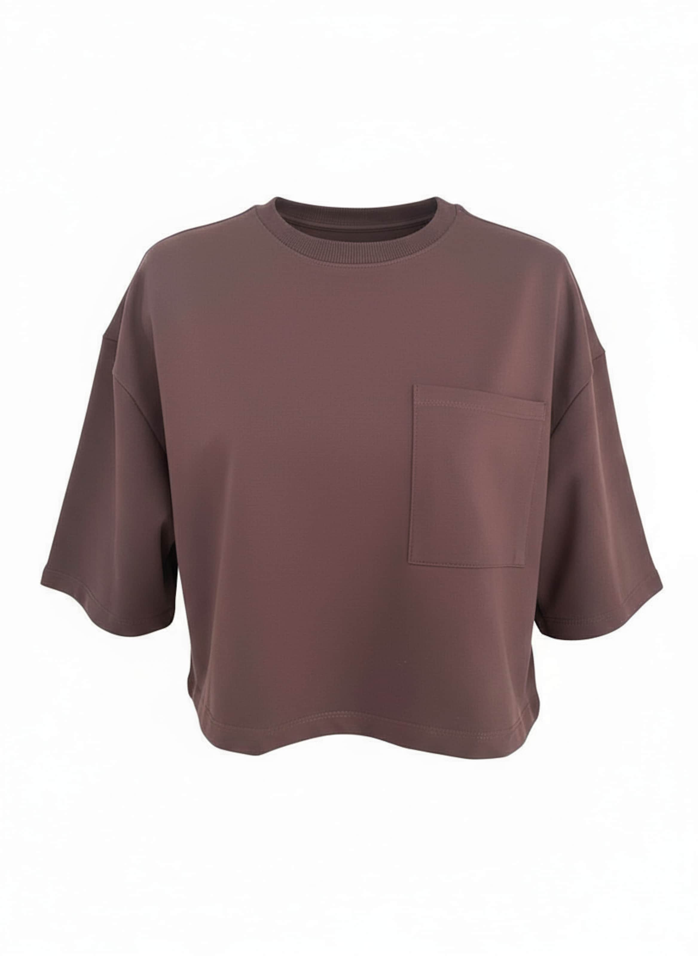 studioselect Tričko 'Tara' - Hnedá: predná strana