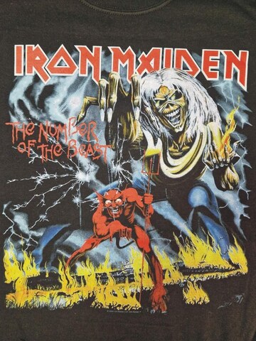 Felpa 'Number of the beast' di Iron Maiden in nero