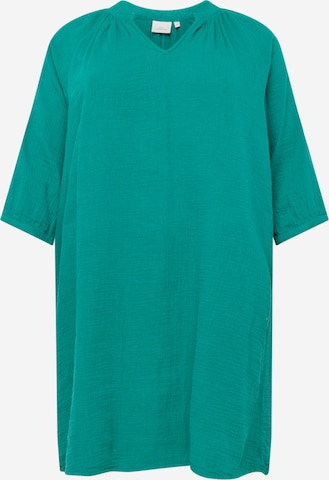 ONLY Carmakoma Φόρεμα 'THYRA' σε πράσινο: μπροστά