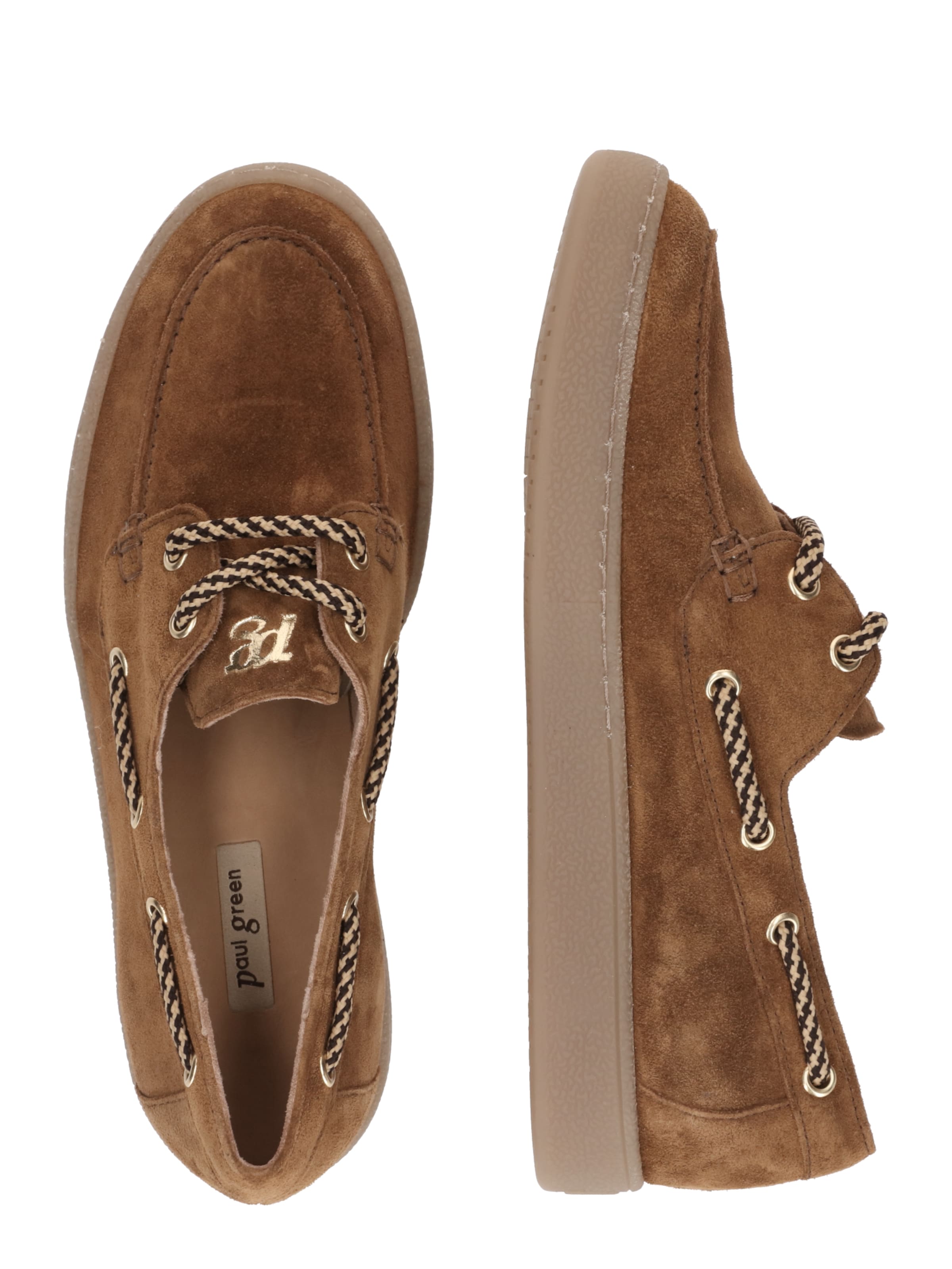 Mocasini de la Paul Green pe maro