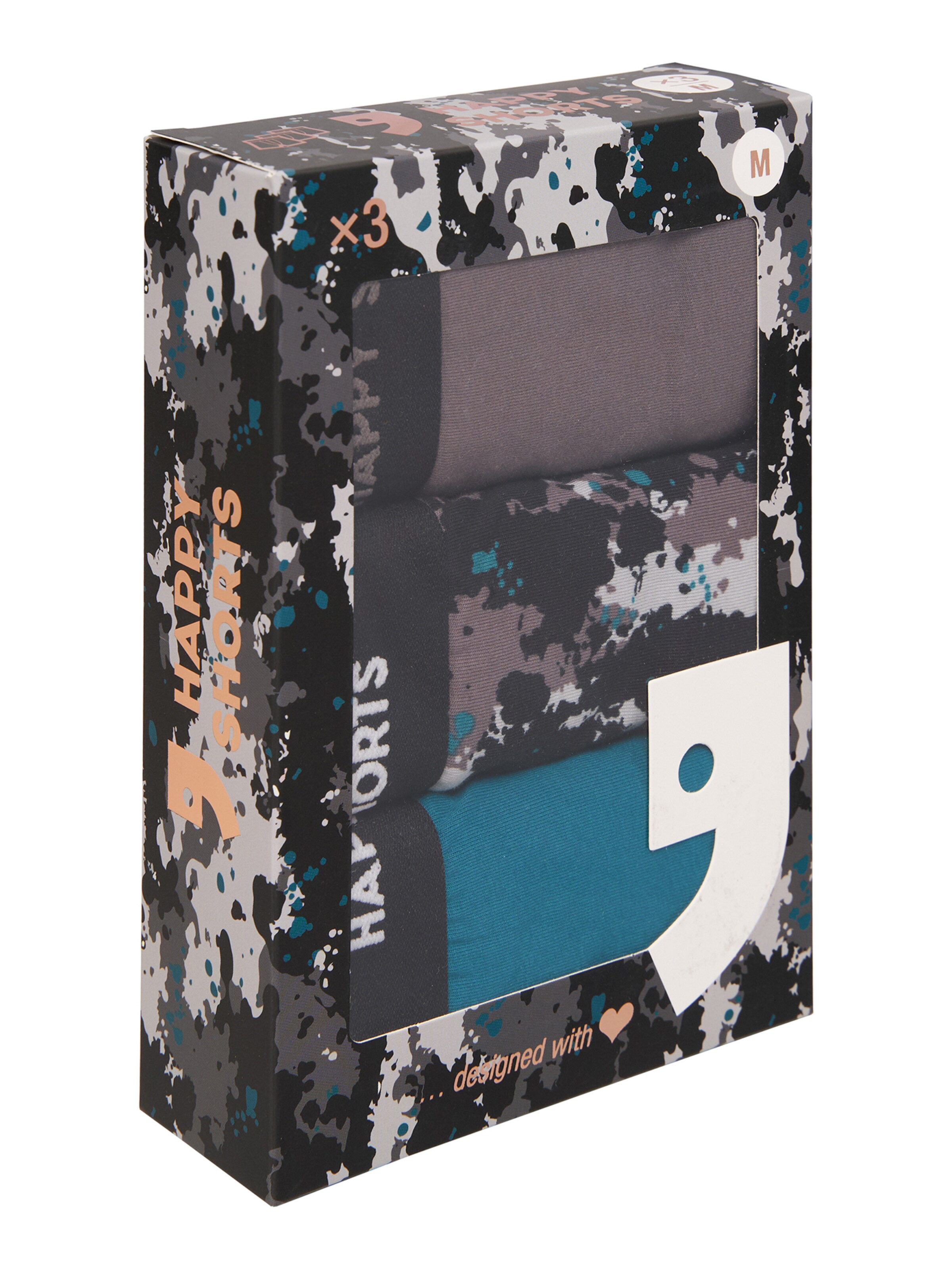 Happy Shorts - Calzoncillo boxer ' Jersey ' en azul