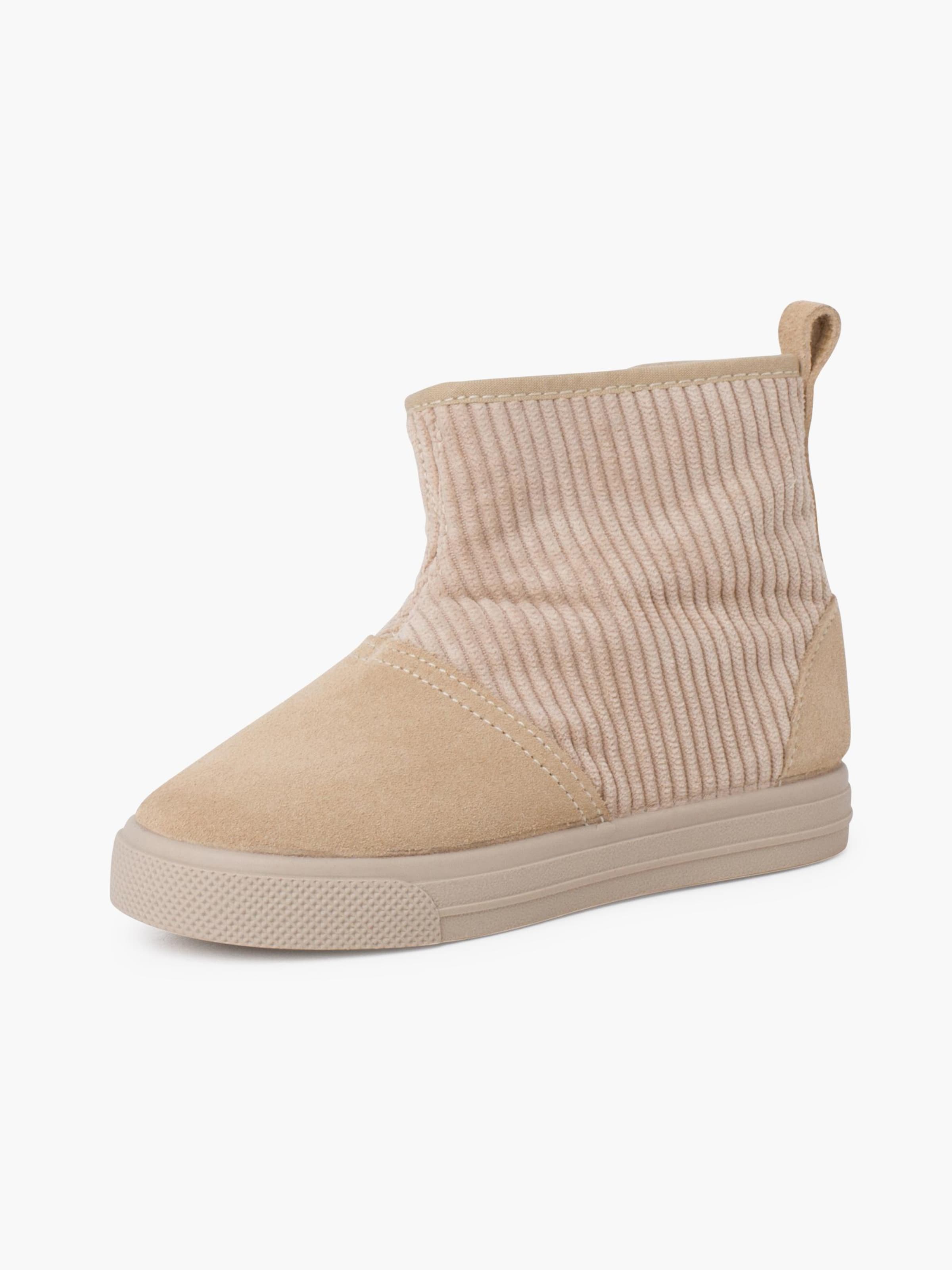 Pisamonas Laarzen in Beige: voorkant