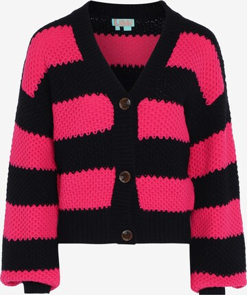 Libbi Knit Cardigan in Mixed colors: front