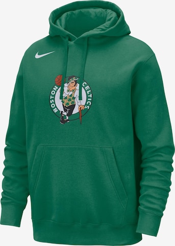 NIKE Sweatshirt 'Boston Celtics' in Green: front