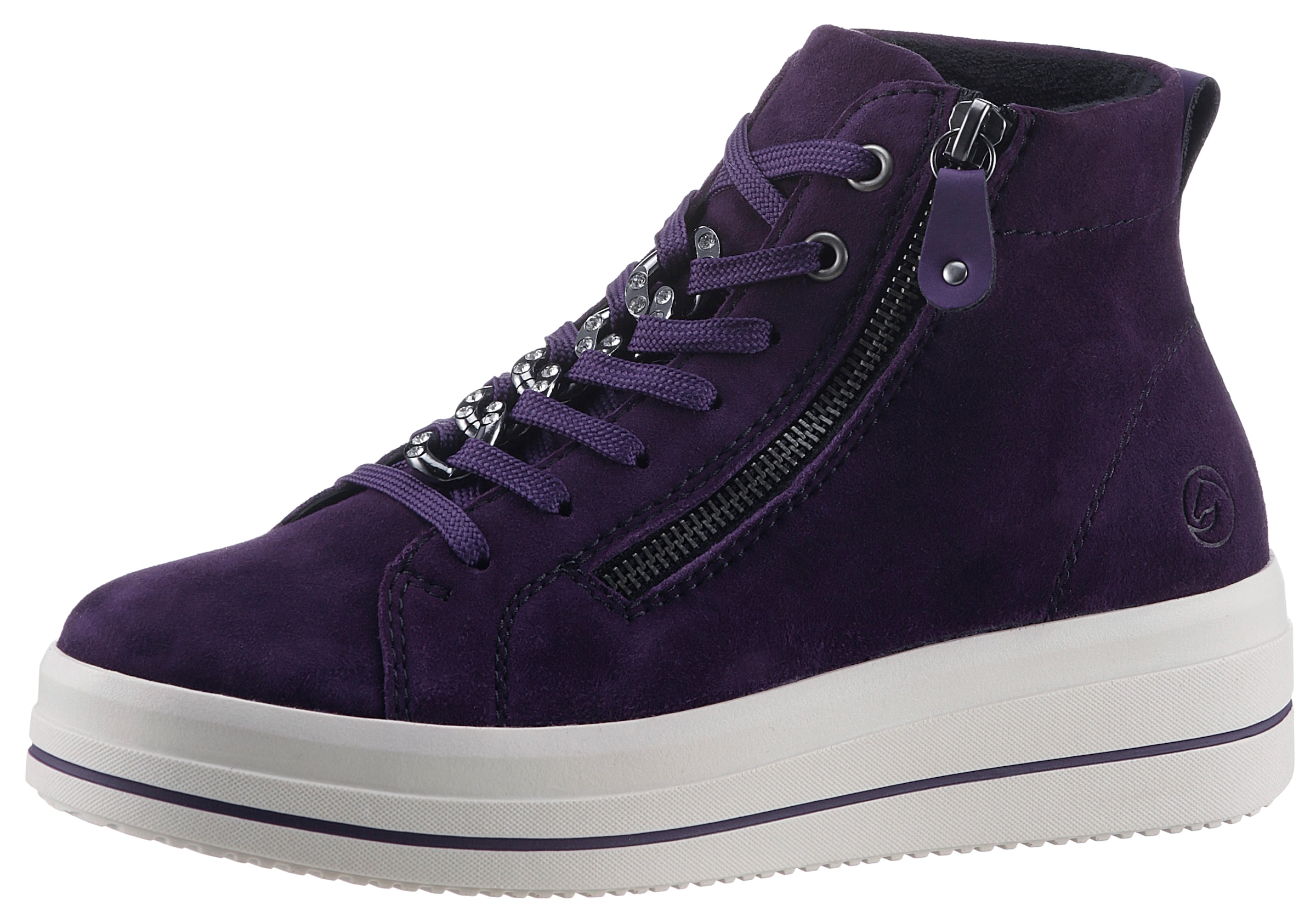 REMONTE High-top trainers in Purple: front