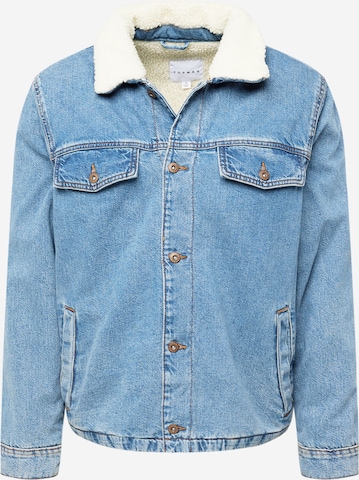 TOPMAN Between-Season Jacket in Blue: front