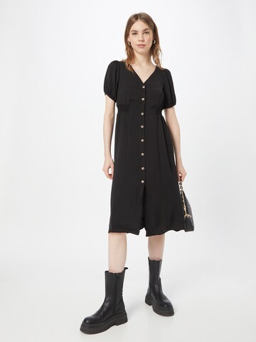 Wallis Curve Dress in Black