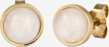 ELLI Náušnice – zlatá: přední strana