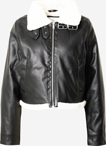 HOLLISTERPrijelazna jakna - crna boja: prednji dio