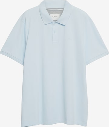 s.Oliver Red Label Big & Tall Shirt in Blauw: voorkant