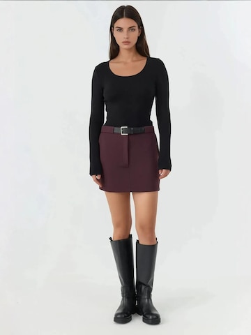 Hiccup Skirt 'Skorts' in Brown