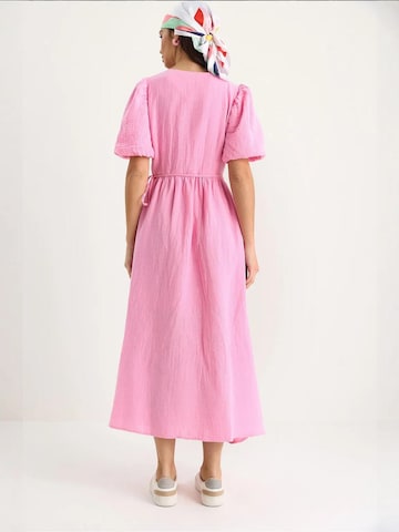 Bianco Lucci Jurk in Roze