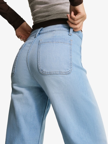 Bershka Bő szár Farmer - kék