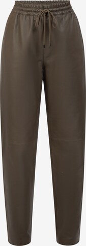 Loosefit Pantalon faina en marron : devant