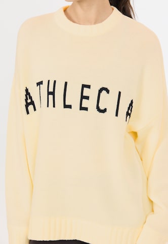 Athlecia Sports sweater 'Lyda' in Yellow