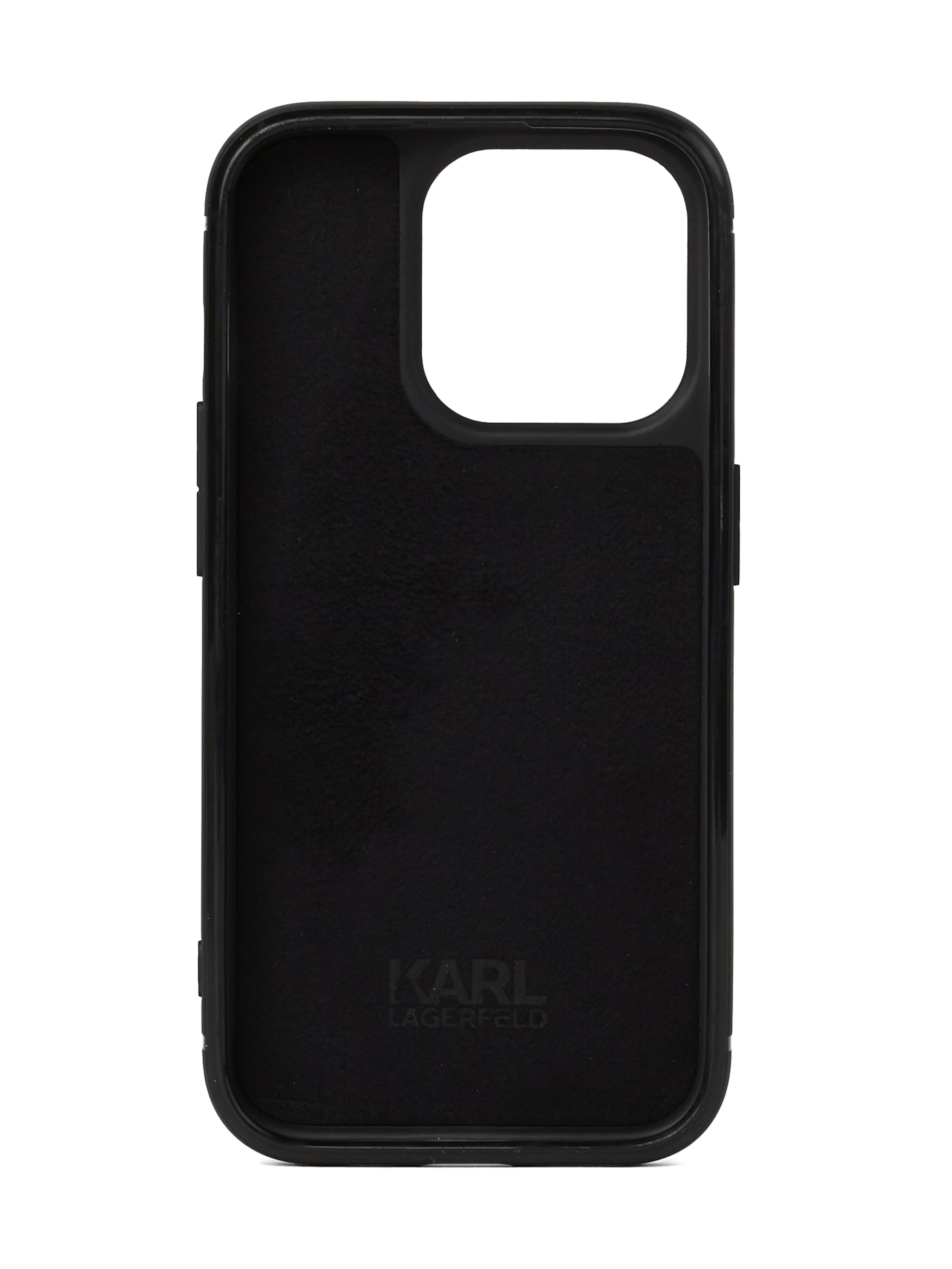 Karl Lagerfeld Etui za telefon | srebrna barva