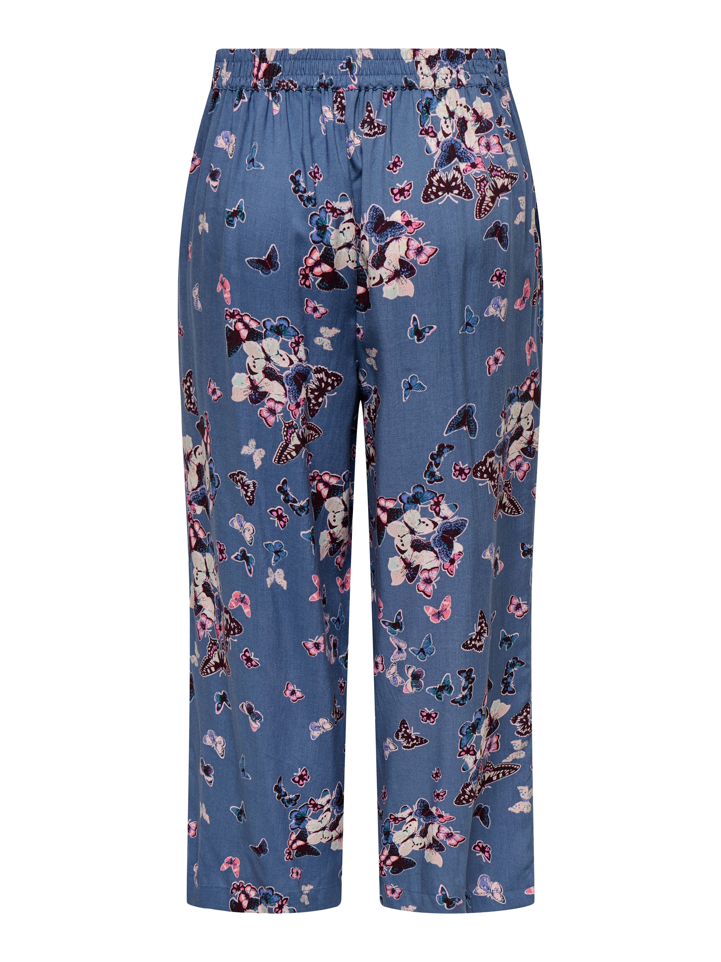 Wide Leg Pantalon à pince 'ONLELISABETH' ONLY en bleu