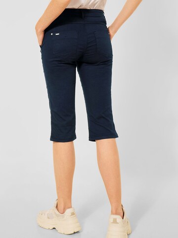 STREET ONE Slimfit Broek 'Yulius' in Blauw