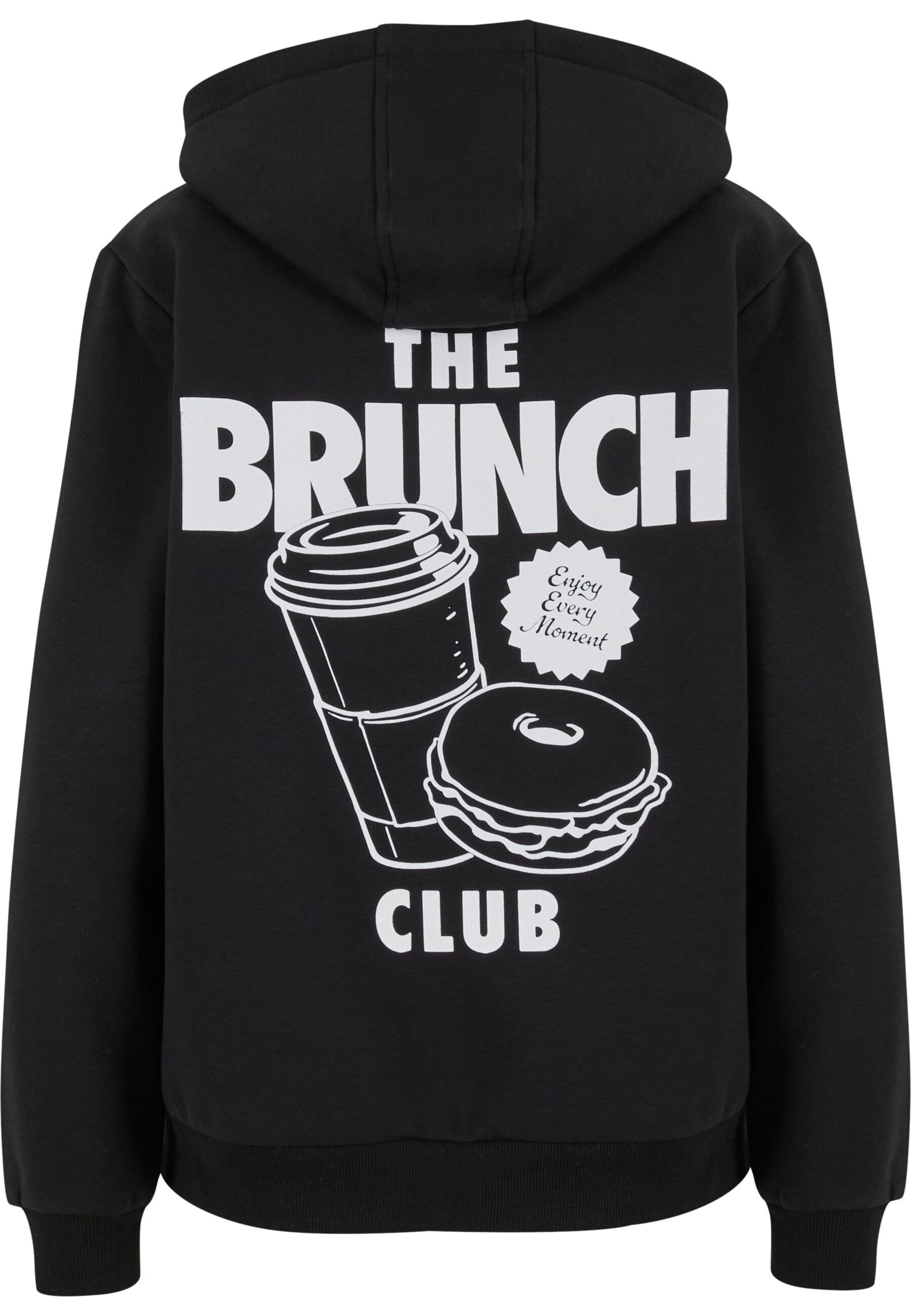 Miss Tee Суичър 'The Brunch Club' в черно