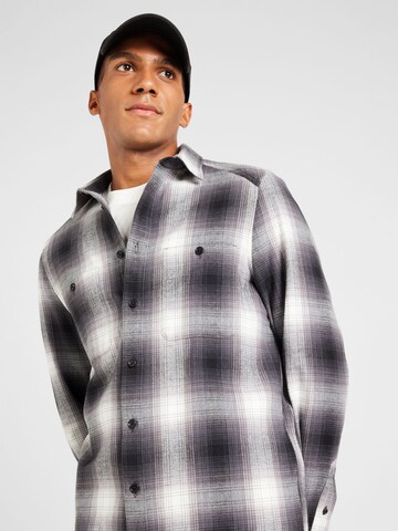 DRYKORN Regular fit Button Up Shirt 'NOWEN' in Black