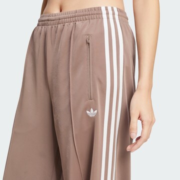 Wide leg Pantaloni sportivi 'Adicolor Classic Firebird' di ADIDAS ORIGINALS in marrone