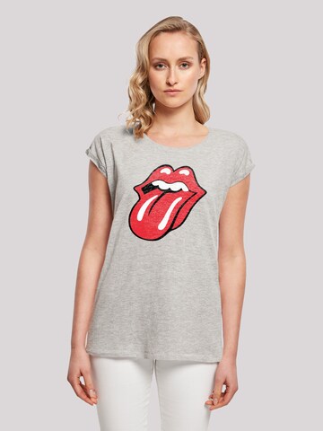 F4NT4STIC Shirt 'The Rolling Stones ' in Grey: front