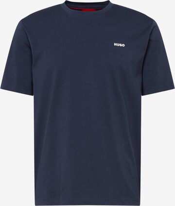 T-Shirt 'Dero' HUGO en bleu : devant