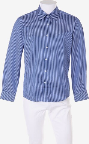 Van Heusen_Studio Button Up Shirt in L in Blue: front