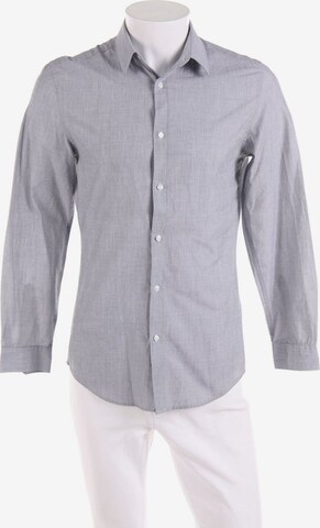 H&M Button Up Shirt in S in Grey: front