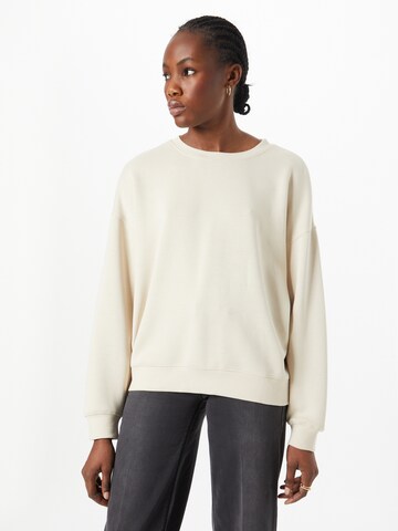 MSCH COPENHAGEN Sweatshirt 'Ima' in Beige: Vorderseite