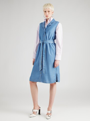 VERO MODA Shirt Dress 'BREE' in Blue: front