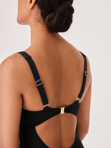 Next - Bustier Traje de baño en negro