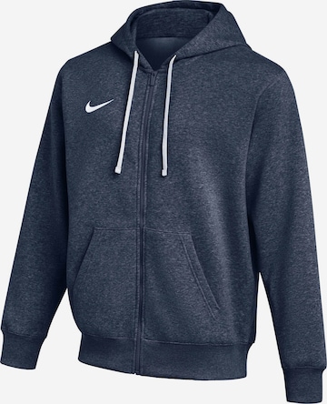 NIKE Bluza rozpinana w kolorze niebieski: przód