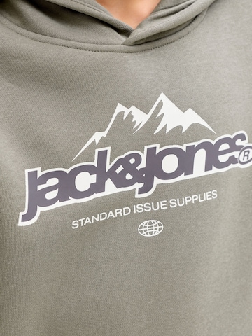 Jack & Jones Junior Sweatshirt 'JCOFlare' in Grün