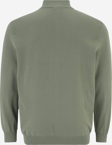 Jack & Jones Plus Sweater 'COLLECTIVE' in Green