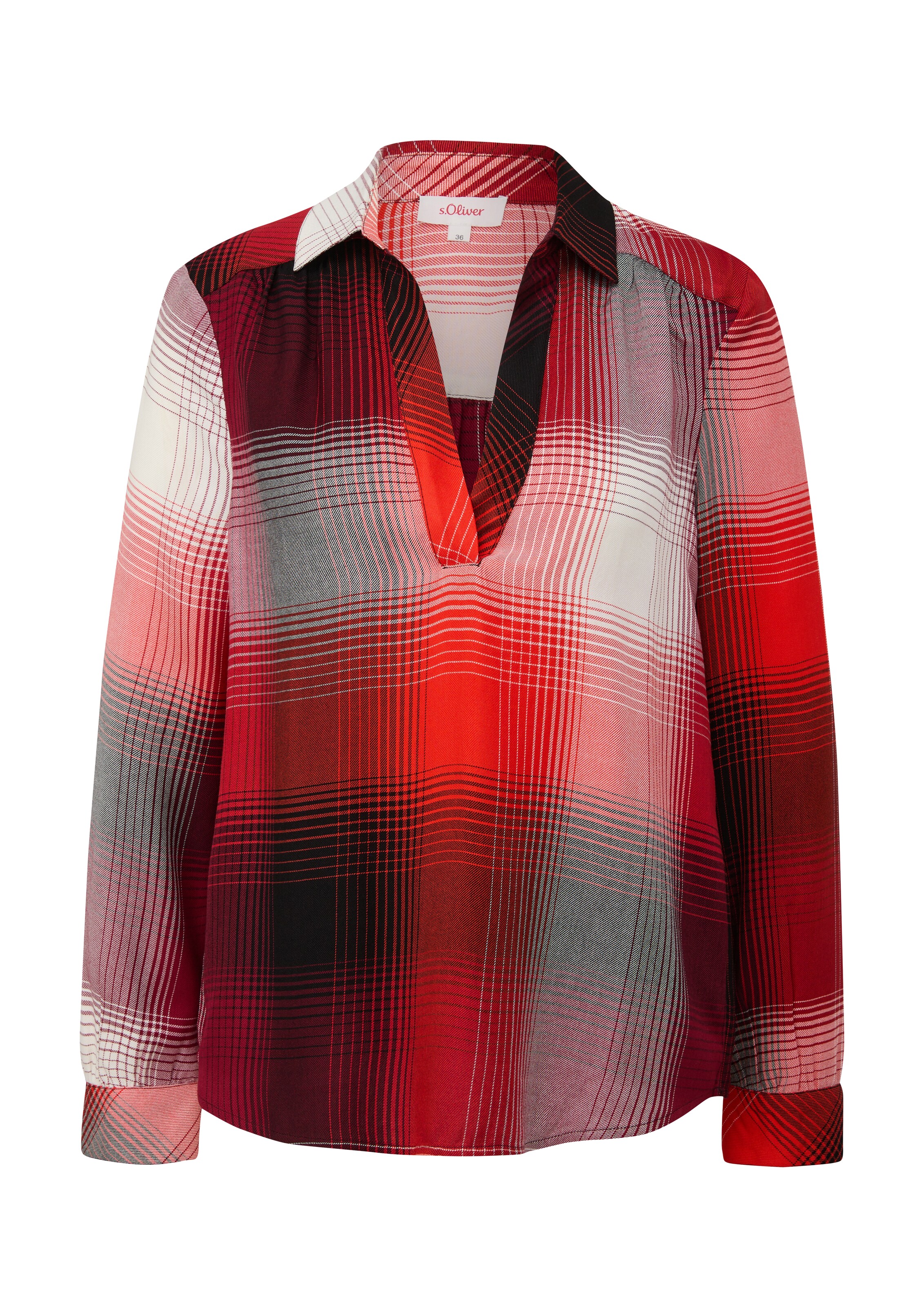 s.Oliver Blouse in Red: front