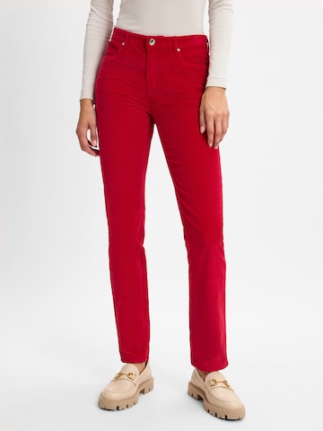 BRAX Hose in Rot: Vorderseite