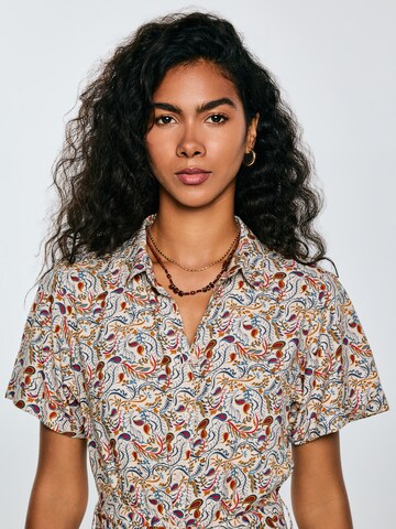 BIG STAR Jurk 'NAHAI' in Gemengde kleuren